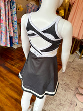 Load image into Gallery viewer, Criss Cross back Steelers Athletic Dress
