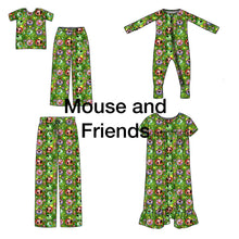 Load image into Gallery viewer, Preorder Closes 7/18- Family Christmas PJS--Mouse and Friends
