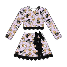 Load image into Gallery viewer, Preorder Closes 7/26 - LONG SLEEVE &amp; SKORT SET -Halloween
