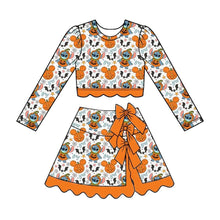 Load image into Gallery viewer, Preorder Closes 7/26 - LONG SLEEVE &amp; SKORT SET -Halloween
