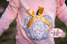 Load image into Gallery viewer, Pastel Floral Pumpkin Romper
