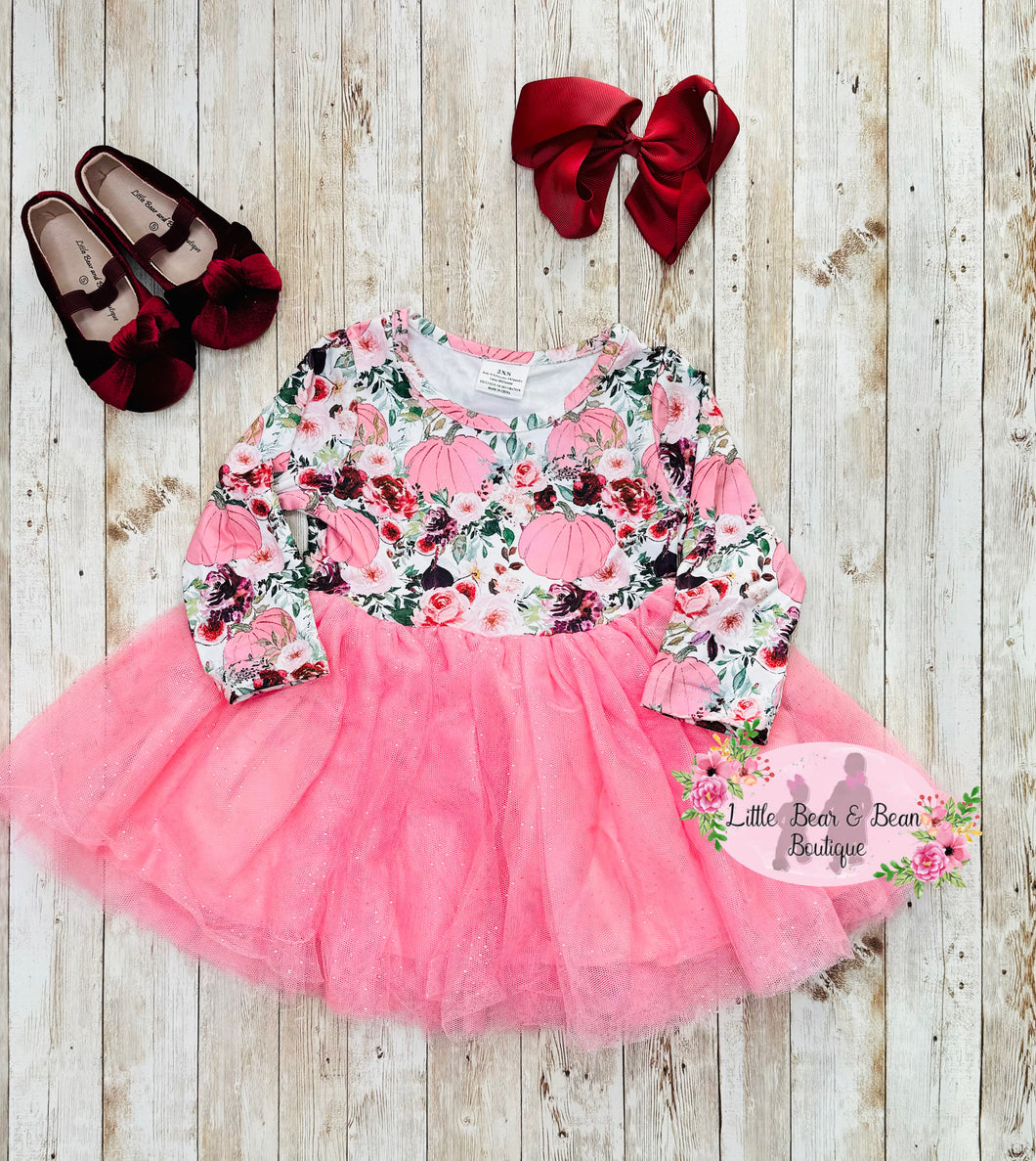 pink pumpkin dress Pink pumpkin costume, pumpkin dress, Halloween pumpkin costume, Pink pumpkin tutu, jack o lantern costume, first Halloween costume