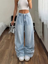 Load image into Gallery viewer, VIP Preorder- Teenager Jeans Light Blue with Stripes
