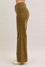 Load image into Gallery viewer, Judy Blue Olive HW Retro Wide Welt Pocket
