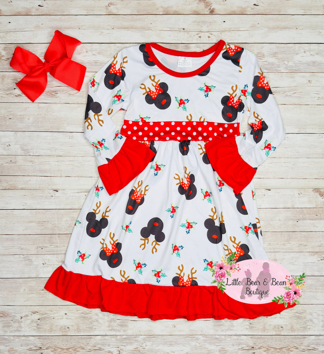 Reindeer  Mouse dress