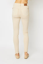 Load image into Gallery viewer, Judy Blue Full Size Tummy Control Skinny Jeans- Bone
