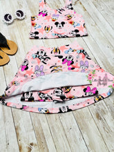 Load image into Gallery viewer, Mouse and Friends Athletic Skort Sets
