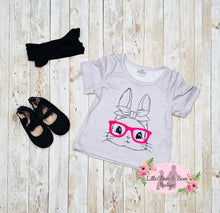 Load image into Gallery viewer, Mommy &amp; Me Bunny w/Glasses Shirt
