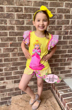 Load image into Gallery viewer, Peach Princess Skort Set
