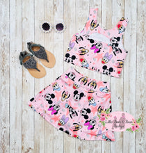 Load image into Gallery viewer, Mouse and Friends Athletic Skort Sets
