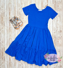 Load image into Gallery viewer, Mommy and Me Maxi Dress- Blue
