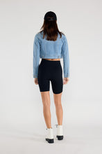 Load image into Gallery viewer, Enjean Crop Denim Jacket
