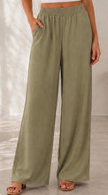Load image into Gallery viewer, Chris &amp; Carol Ladies High-Waisted Wide leg pants
