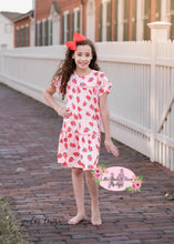 Load image into Gallery viewer, Strawberry Short Sleeve Dress
