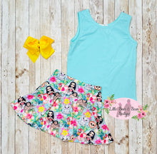 Load image into Gallery viewer, Island Princess Skort Set
