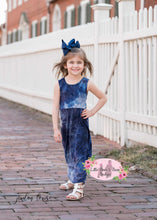 Load image into Gallery viewer, Navy Tie Dye Maxi Dress
