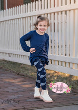 Load image into Gallery viewer, Printed Leggings - Flip Flops, Pineapples, Whales, Summer, Seahorses
