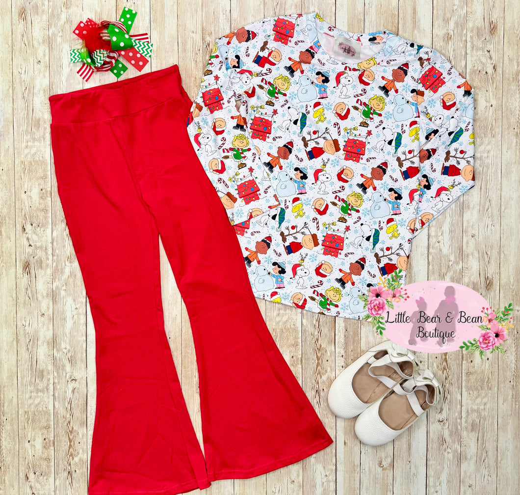 Christmas Peanuts Flare Set
