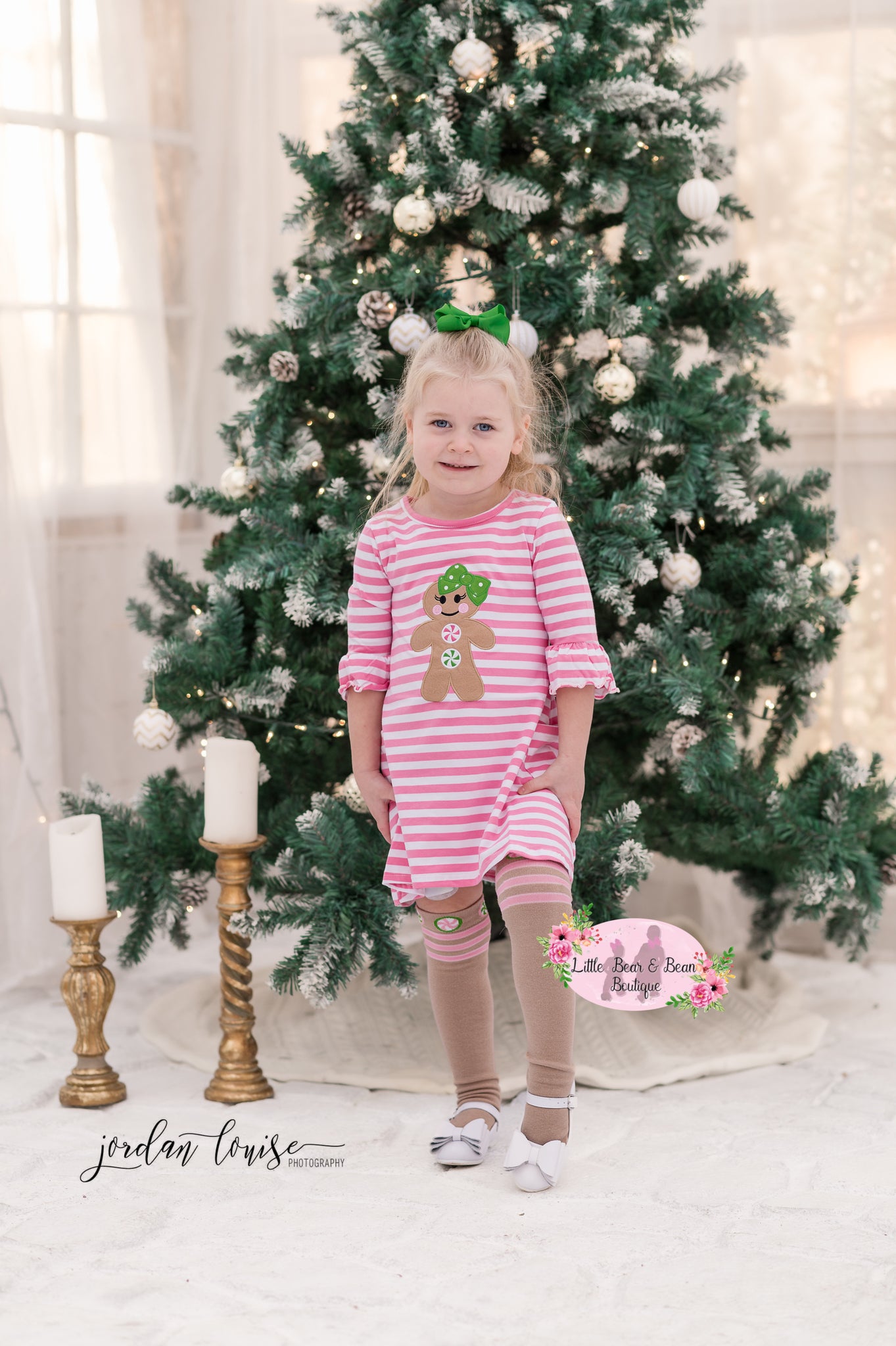 pink gingerbread dress Girls Christmas Gingerbread House Dress Holiday Tulle Dress Winter Festival Wear Birthday Dress Girls Pink Christmas Outfit