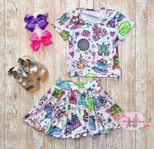 Load image into Gallery viewer, Magical Castle Skort Set
