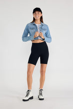 Load image into Gallery viewer, Enjean Crop Denim Jacket
