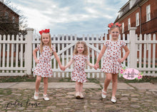 Load image into Gallery viewer, Red  Ladybugs Skort Set
