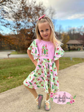 Load image into Gallery viewer, Gr!nch Era Flutter Sleeve Dress
