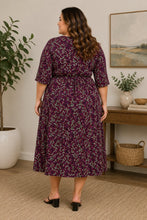 Load image into Gallery viewer, Chris &amp; Carol Purple Dress
