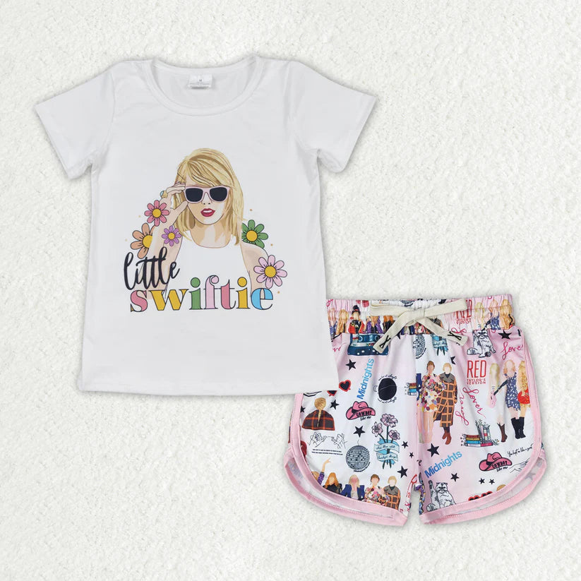 Pre-order RTS From Supplier Little TS Shorts Set