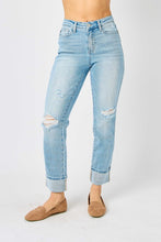 Load image into Gallery viewer, Judy Blue Americana Star Denim Flare Jeans
