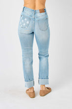 Load image into Gallery viewer, Judy Blue Americana Star Denim Flare Jeans
