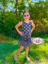 Load image into Gallery viewer, Mommy &amp; Me Butterfly Ohana Alien Athletic with Mesh Overlay Skort
