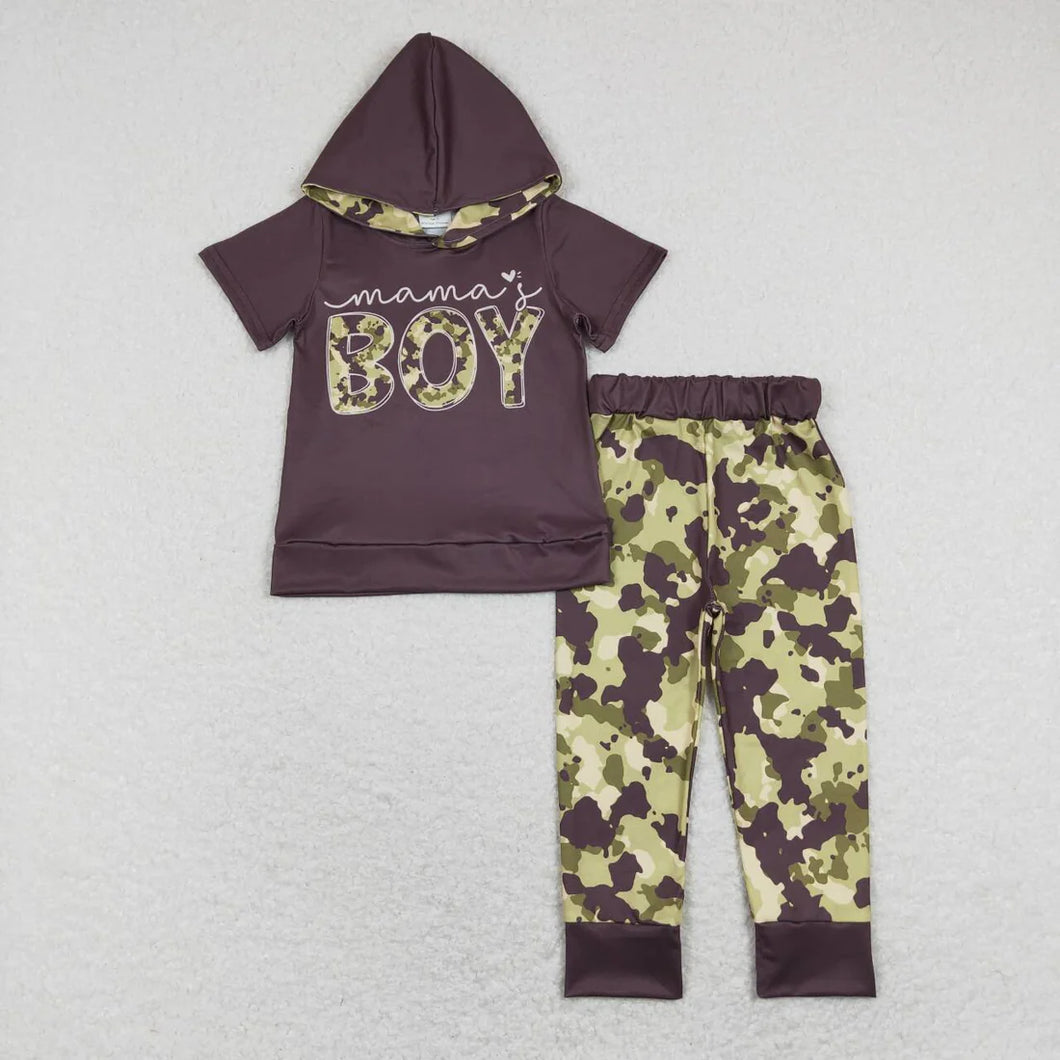 Pre-order RTS from Supplier Mama’s Boy Short Sleeve Jogger Set