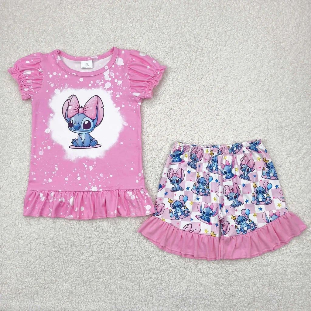 Alien Complex Ruffle Pre-order RTS from Supplier Blue Alien Pink Ruffle Set – Little Bear ...