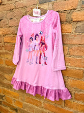 Load image into Gallery viewer, KPDH Pink Long Sleeve Nightgown
