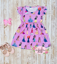 Load image into Gallery viewer, Expressions Princess Flutter Sleeve Dress
