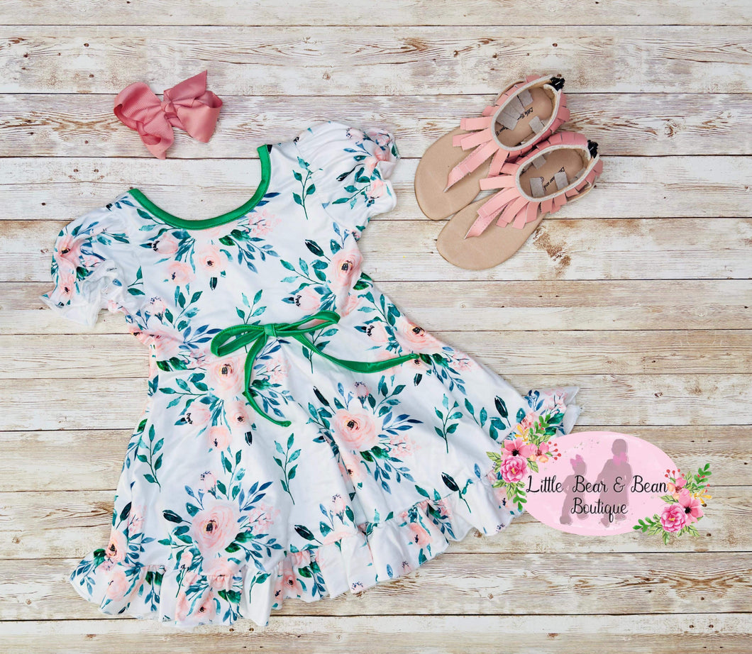 Springtime Garden Twirl Dress