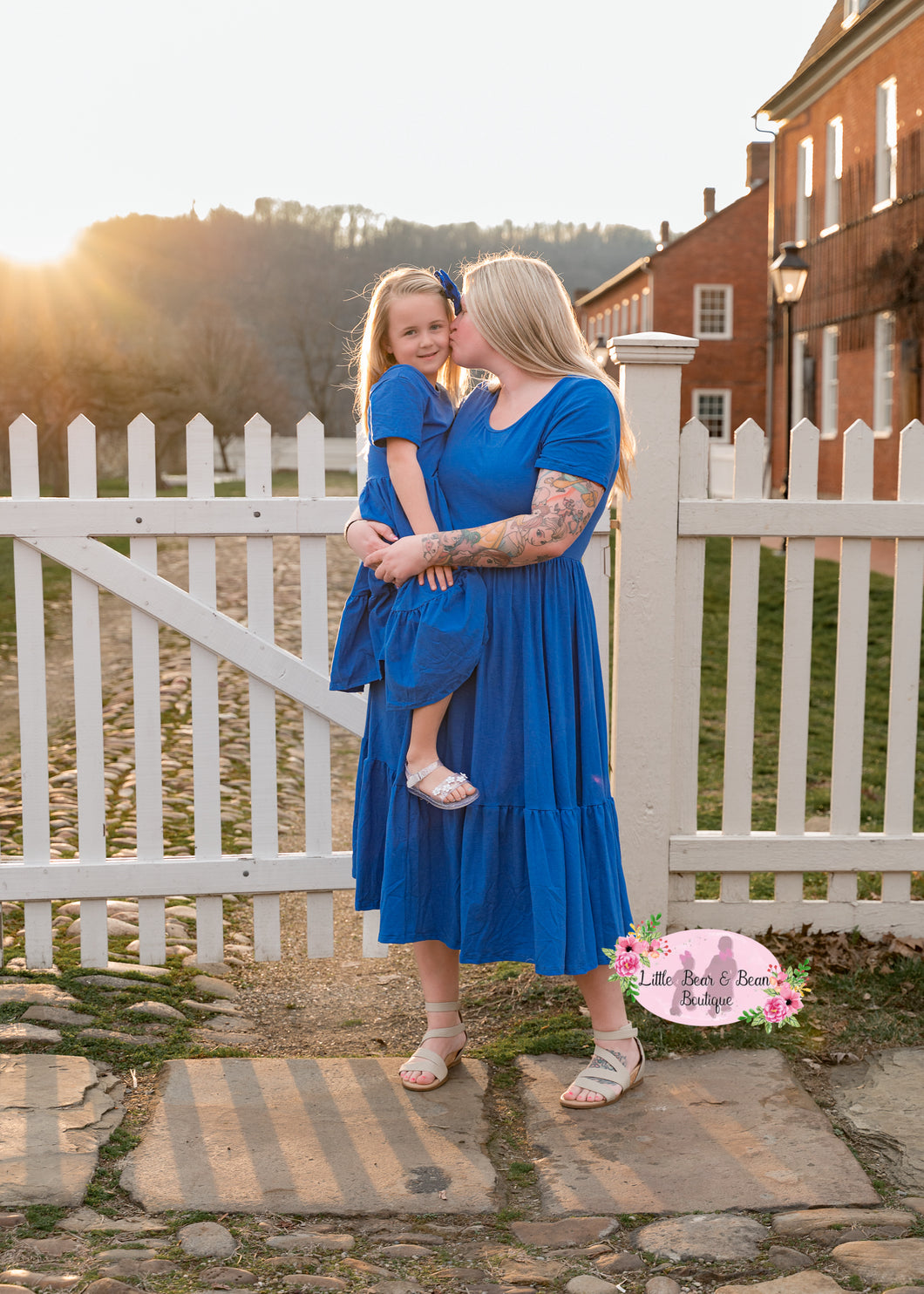 mommy and me maxi dress Dress- Blue 4t a-line prom outfit The versatile length and How To Dress Like Choose Size:EU42 - UK9 - US11 (Wide version)