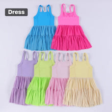 Load image into Gallery viewer, Bright Blue Mesh LuLu Dress With Shorts
