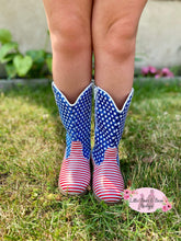 Load image into Gallery viewer, Star Spangled Cowgirl Boots
