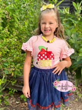 Load image into Gallery viewer, Polka Dot Apple Tulle Short Set
