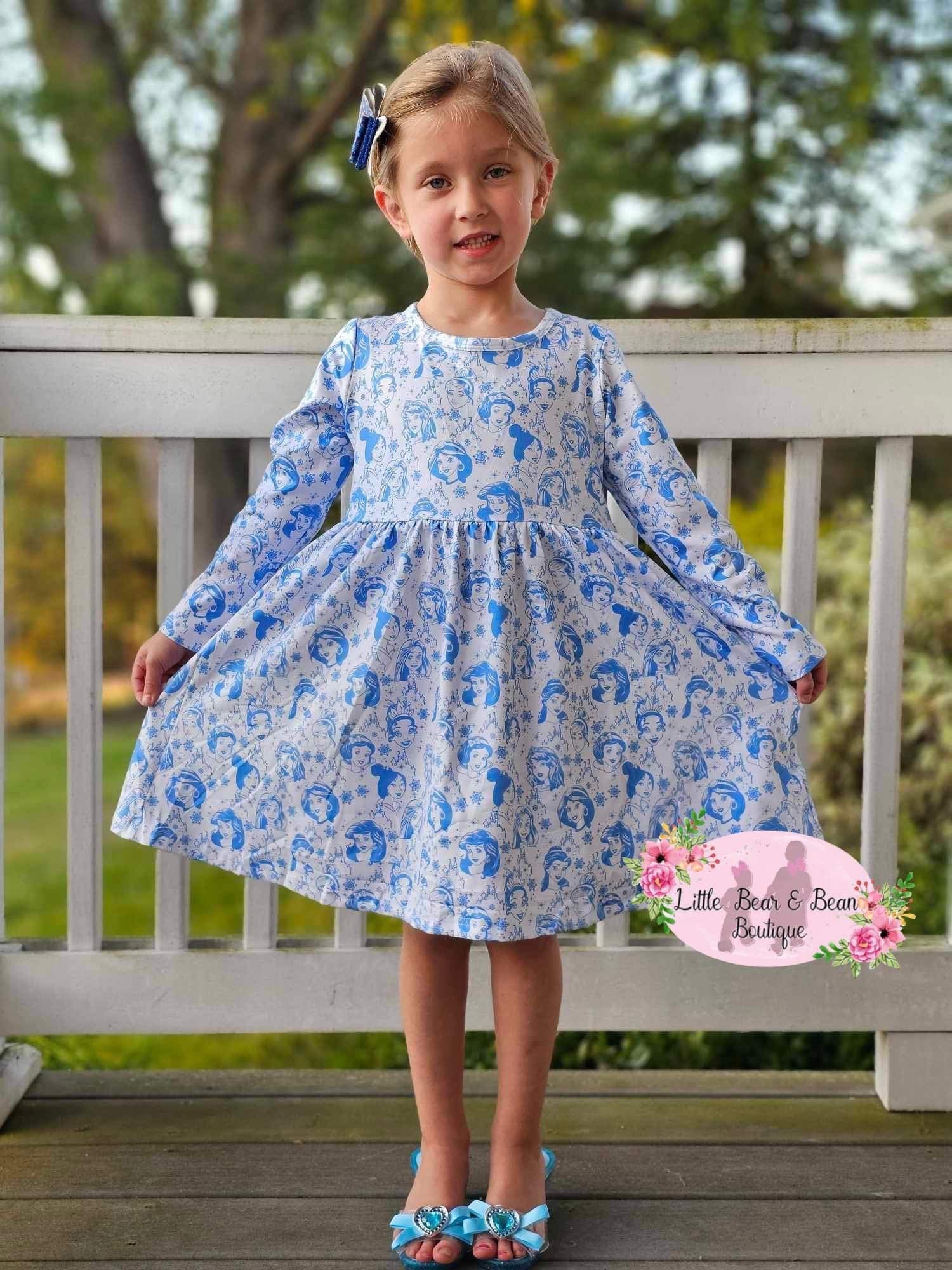 Winter Princess Twirl Dress Winter Princess Twirl Dress
