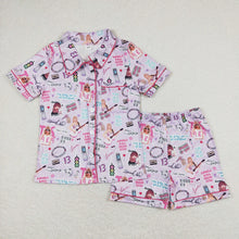 Load image into Gallery viewer, Pre-order RTS from Supplier Mommy &amp; Me Pink Ts PJ’s
