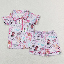 Load image into Gallery viewer, Pre-order RTS from Supplier Mommy &amp; Me Pink Ts PJ’s
