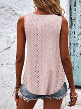 Load image into Gallery viewer, Eyelet Wide Strap Tank

