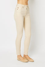 Load image into Gallery viewer, Judy Blue Full Size Tummy Control Skinny Jeans- Bone
