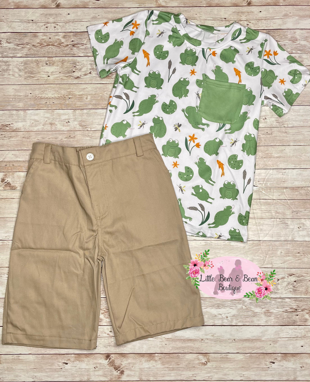 Speckled Frog Short Set