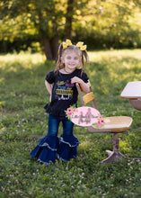 Load image into Gallery viewer, Little Miss Rule The School Black T-Shirt
