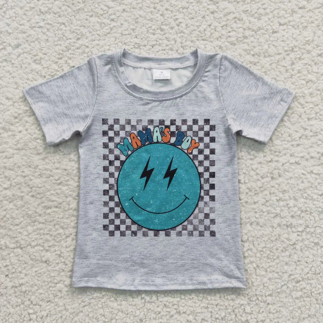 Pre-order RTS from Supplier Smiley Face MaMa’s Boy Shirt