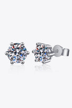 Load image into Gallery viewer, Moissanite Stud Earrings
